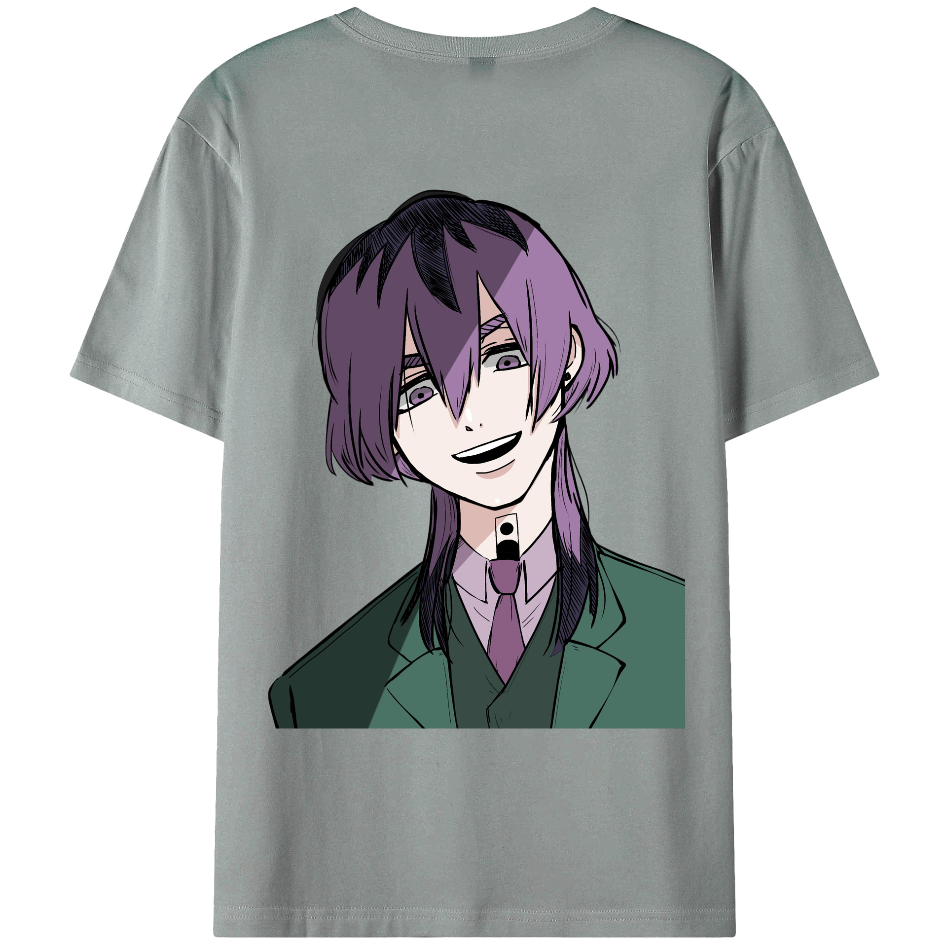 （画像用） 東京リベンジャーズ Tokyo Revengers 綿100％ メンズ半袖Tシャツ（バックプリント） 通気性
